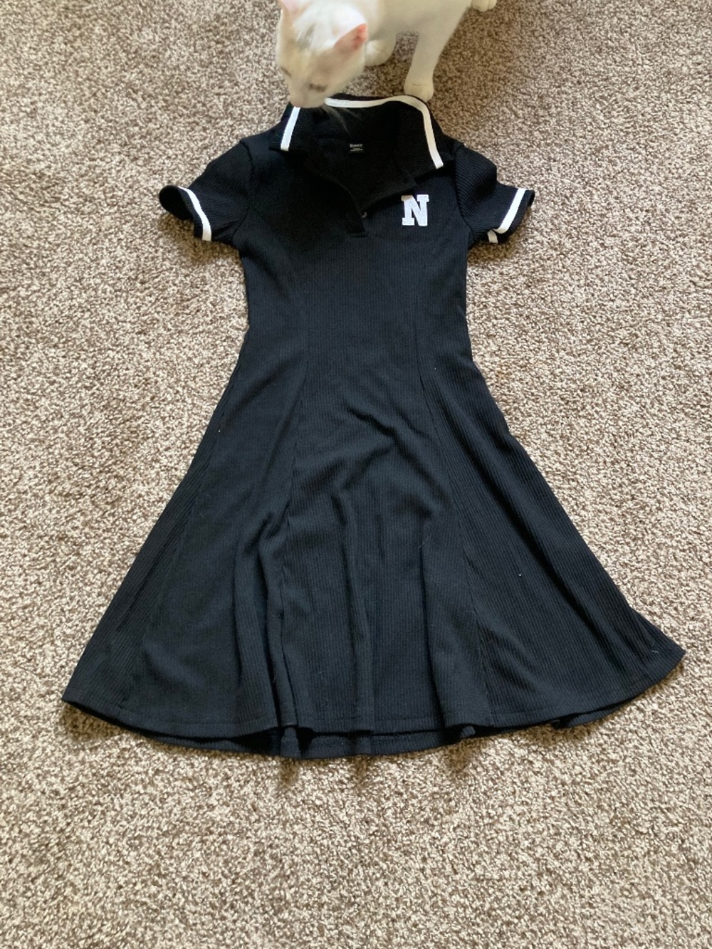 Black Letter N Dress